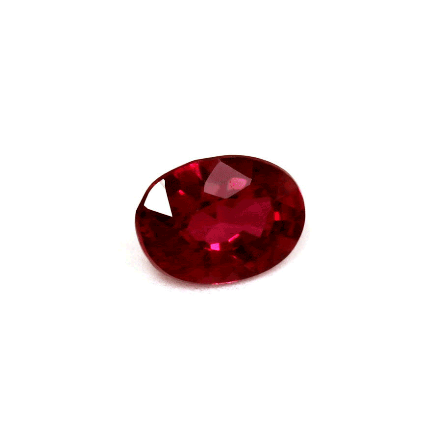Ruby  Oval Untreated 0.48 cts.