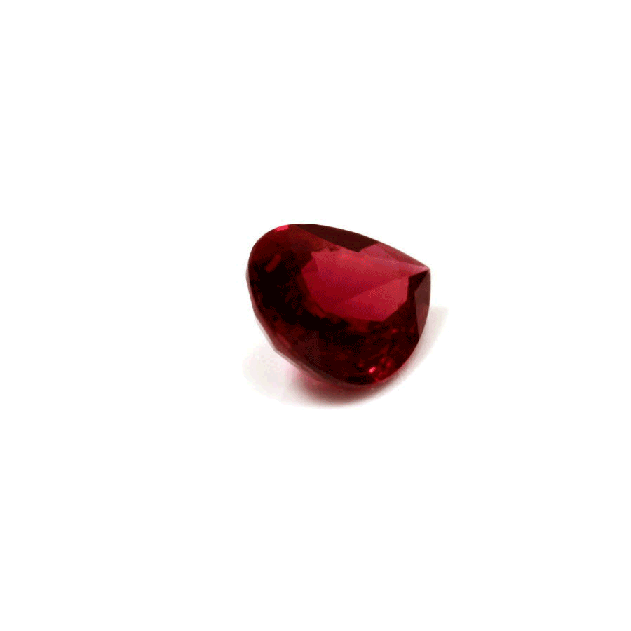 Ruby Pear  Untreated 0.52 cts.