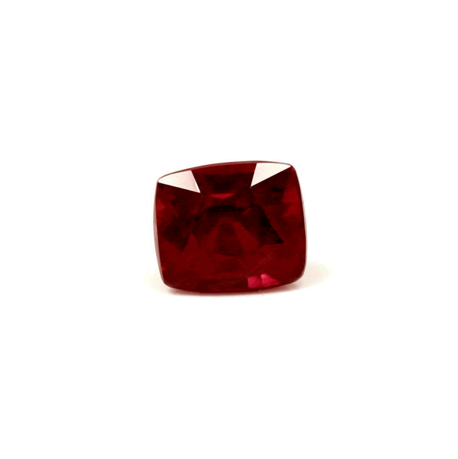 Ruby   Cushion Untreated 0.65 cts.