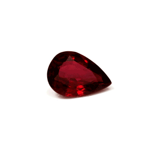 Ruby Pear  GIA  Certified  Untreated 0.73 cts.