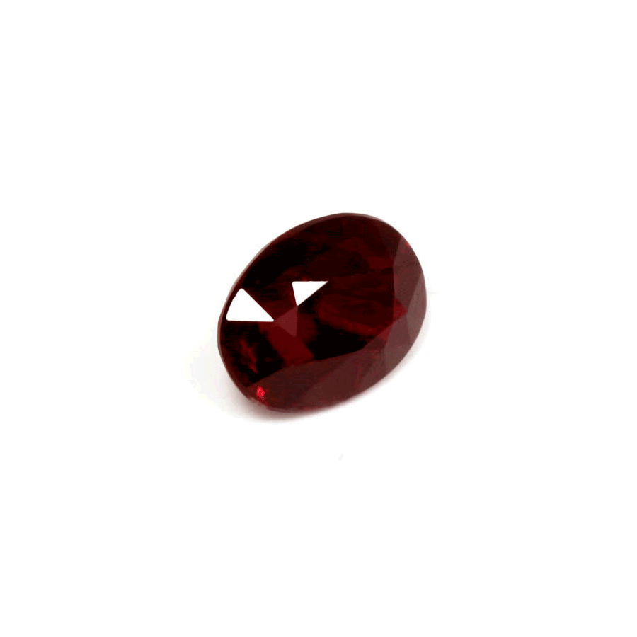 Ruby  Oval Untreated 0.82 cts.