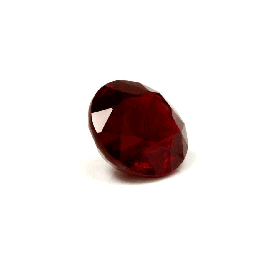 Ruby Round GIA  Certified Untreated 0.87 cts.
