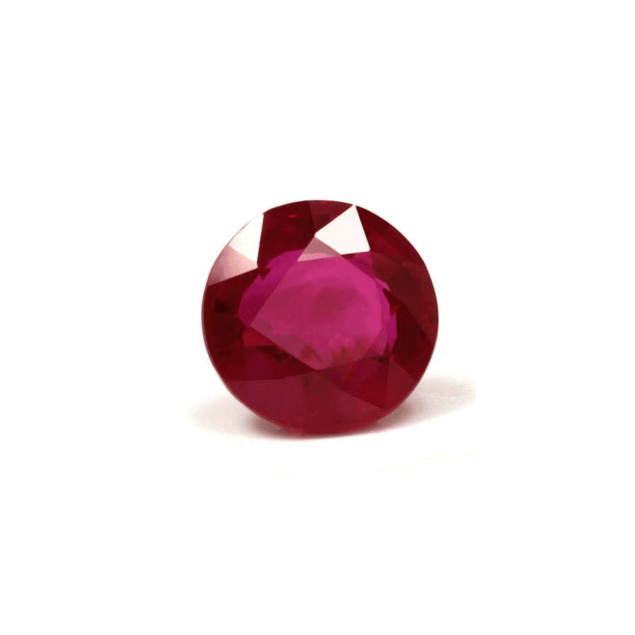 Ruby Round GIA Certified  0.87 cts.