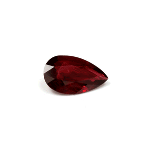 Ruby  Pear  GIA Certified Untreated 0.95 cts.