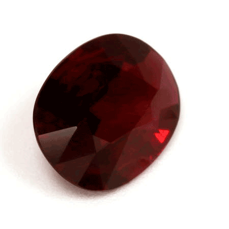 Ruby  Oval GIA Certified Untreated 1.01 cts.