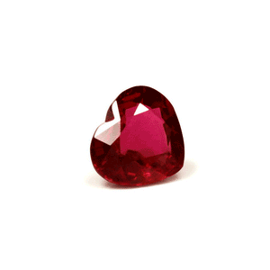Ruby Heart  GIA Certified Untreated 1.07 cts.