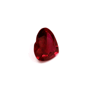 Ruby  Heart GIA Certified Untreated 1.08 cts.