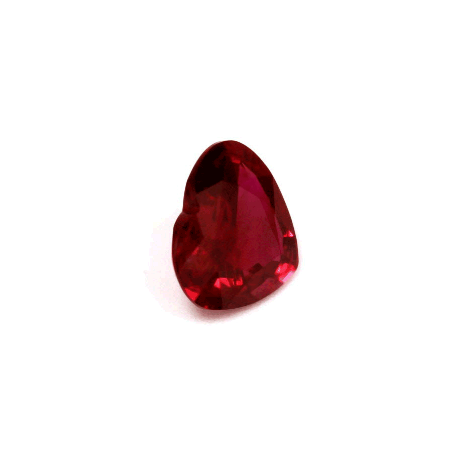 Ruby Heart  1.77 cts.