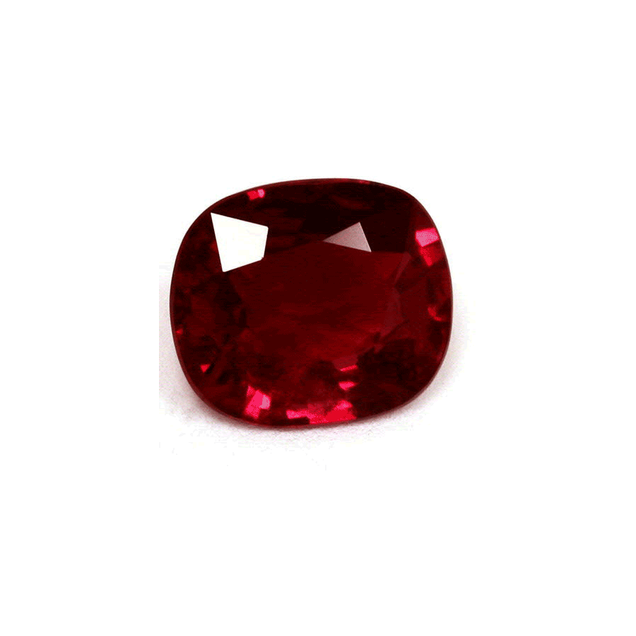 Ruby  Cushion GIA Certified Untreated 1.09 cts.