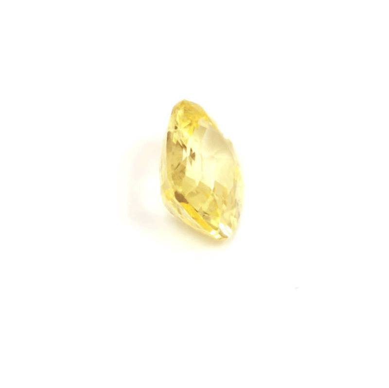 Yellow Sapphire Cushion Untreated 1.11cts.