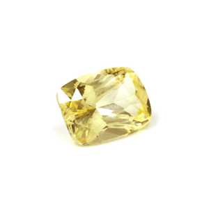 Yellow Sapphire Cushion  Untreated 1.11cts.