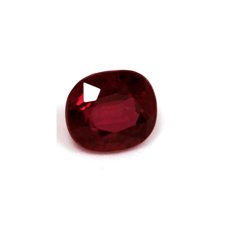 Ruby Cushion GIA Certified  Untreated 1.12 cts.