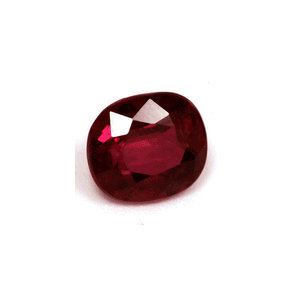 Ruby  Cushion  Untreated 0.75 cts.