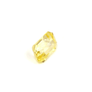 Yellow Sapphire  Emerald Cut 1.23cts.