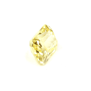 Yellow Sapphire  Emerald Cut Untreated  1.30 cts