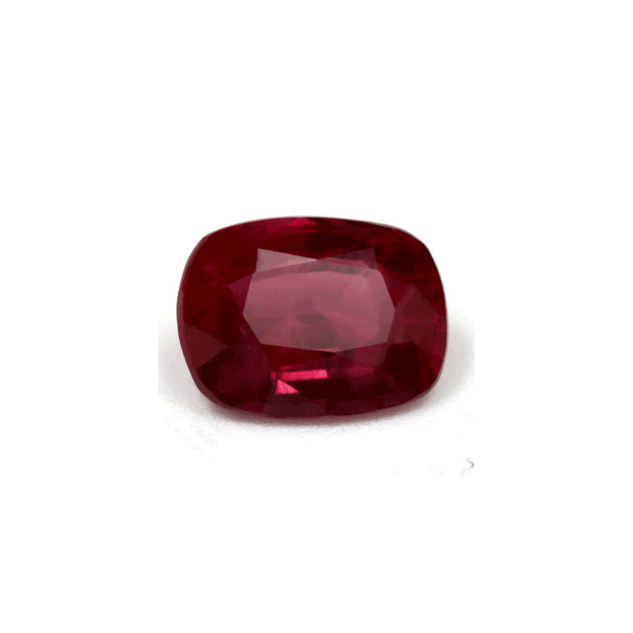 Ruby Cushion GIA Certified Untreated  1.49 cts.
