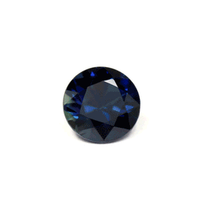 BLUE  SAPPHIRE Round GIA Certified Untreated 1.53 cts.