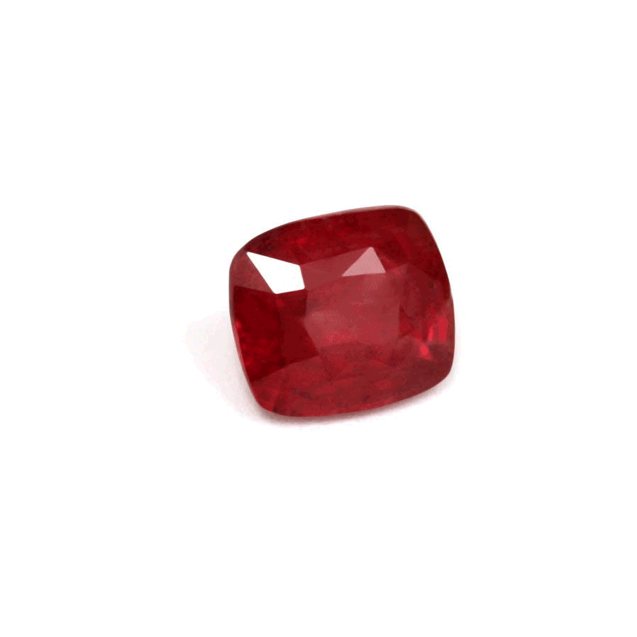 Ruby Cushion  GIA Certified Untreated 1.54 cts.