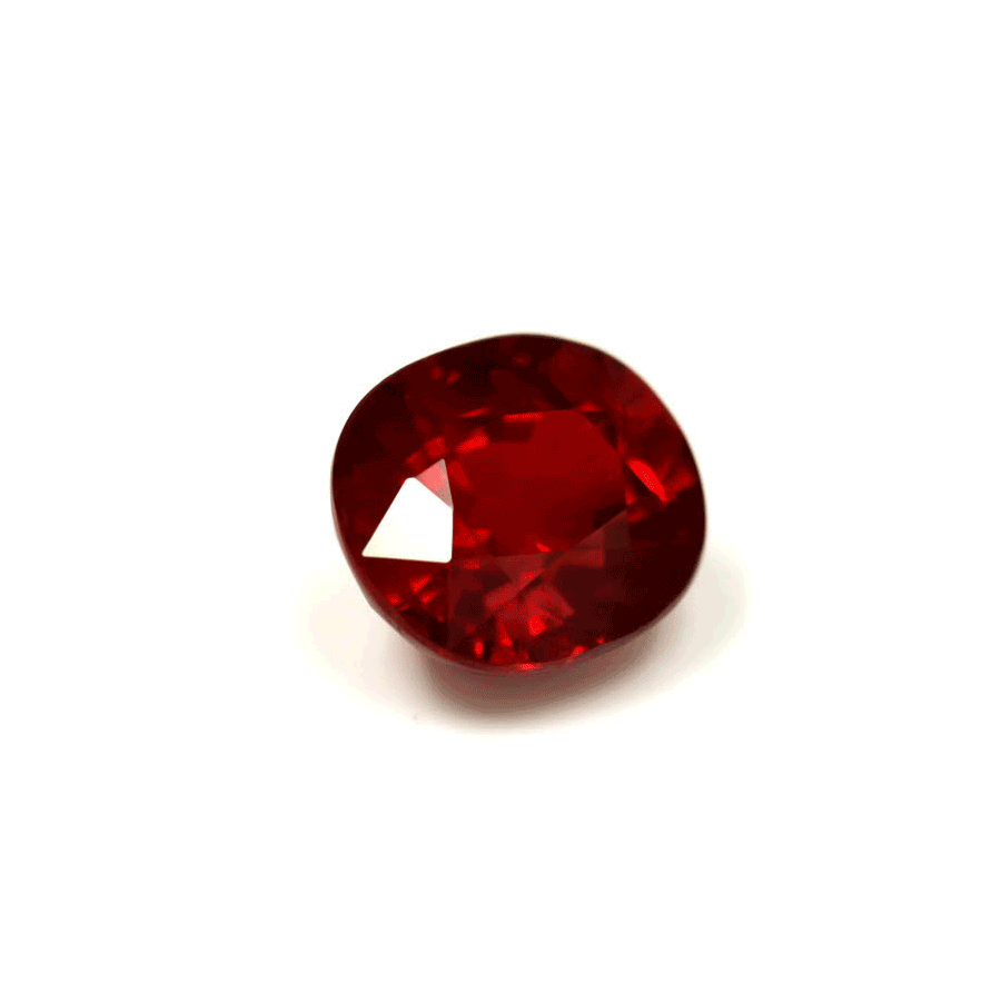 Ruby Cushion GIA Certified Untreated  1.69 cts.