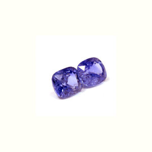 BLUE SAPPHIRE GIA Certified Untreated 10.19 cttw. Cushion Matched Pair
