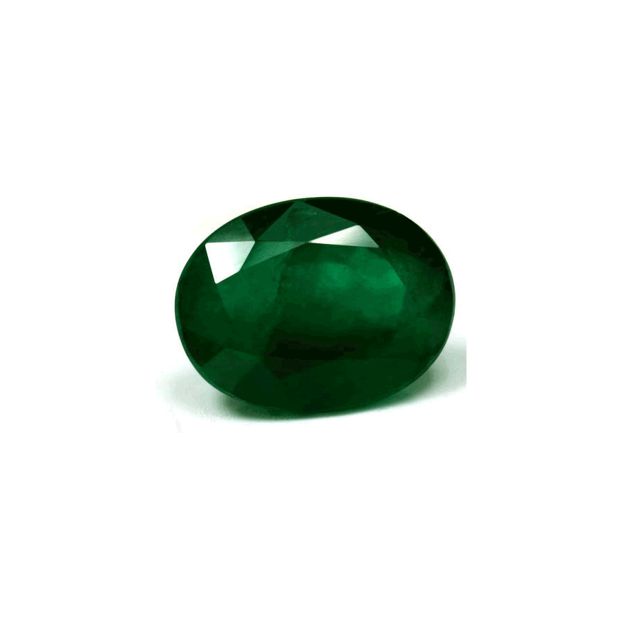 6.68 cts.  Emerald Oval GIA Certified