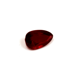 Ruby Pear  GIA Certified Untreated 2.01  cts.