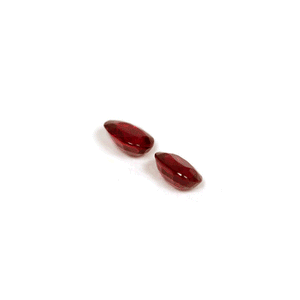 Ruby Oval Matched Pair GIA Certified  Untreated 2.06 cttw.