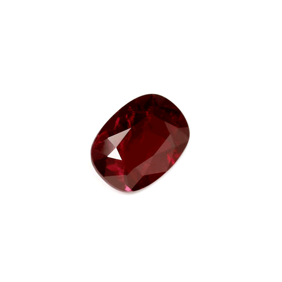 Ruby Cushion GIA Certified Untreated  2.13 cts.