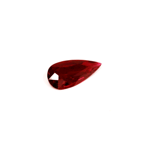 Ruby Pear GIA Certified 5.06  cts.