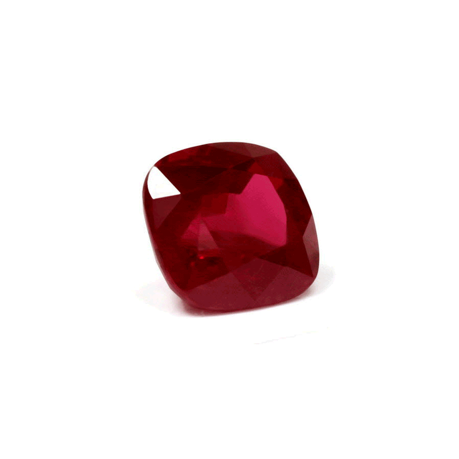 Ruby Cushion GIA Certified 2.35  cts