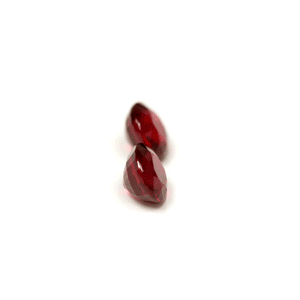Ruby Round Matched Pair GIA Certified 2.52  cttw.