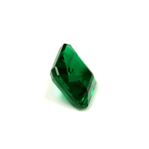 Green Emerald Cut Emerald GIA Certified 2.58 cts.