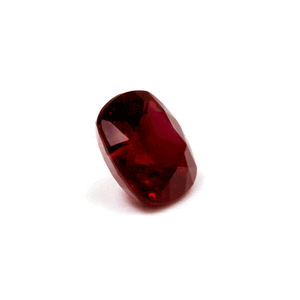 Ruby Cushion GIA Certified Untreated  2.61 cts.