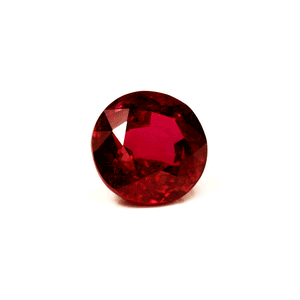 Ruby Round GIA Certified Untreated 2.81  cts.
