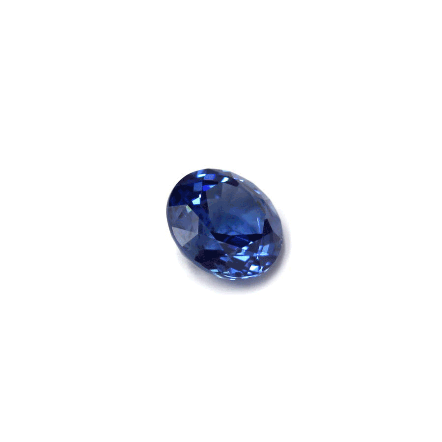 BLUE SAPPHIRE UGL Certified  Untreated   2.82 cts. Round