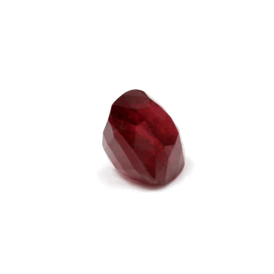 Ruby Cushion  GIA Certified Untreated 2.92 cts.