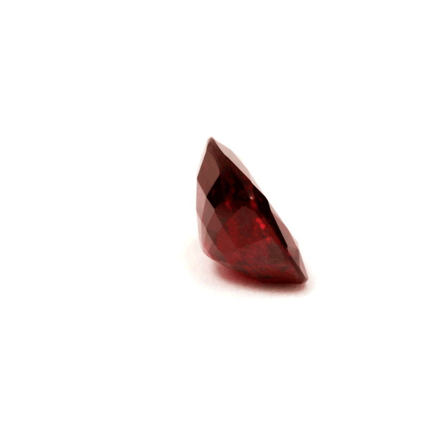 Ruby Cushion GIA Certified Untreated 2.96  cts.