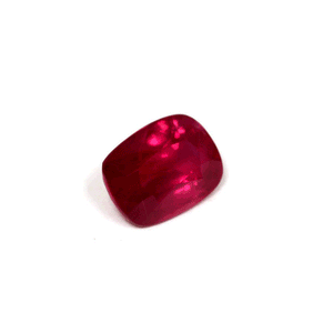 Ruby Cushion GIA Certified Untreated 3.00  cts.