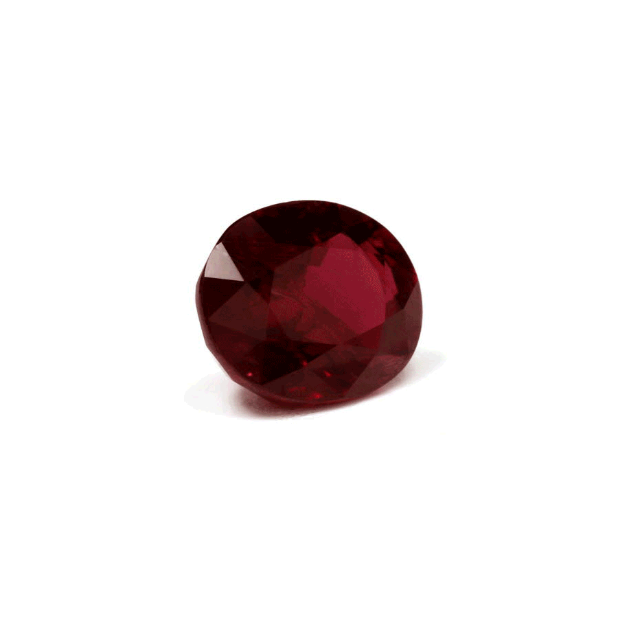 Ruby Oval  GIA Certified Composite 3.01 cts.