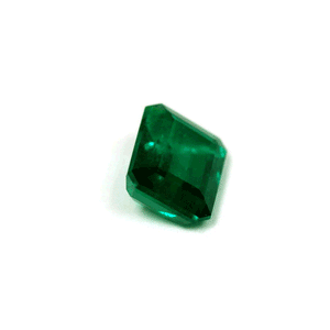 Green Emerald Cut Emerald GIA Certified Untreated 5.94 cts.