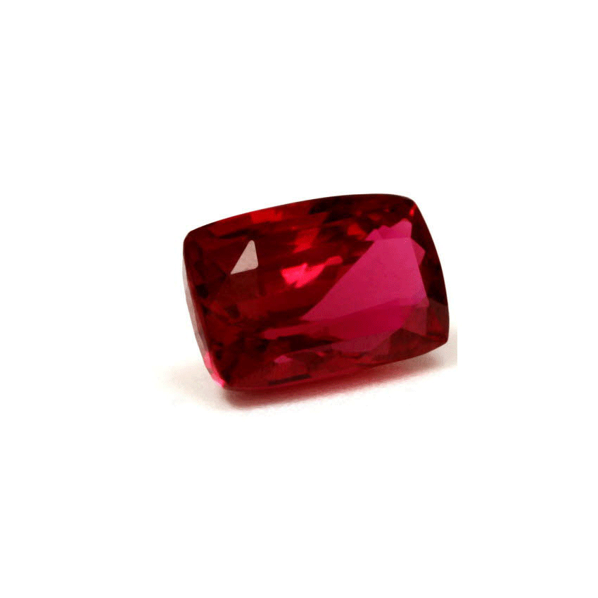 Ruby Cushion GIA Certified Untreated 3.10cts.