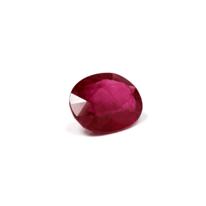 Ruby Oval GIA Certified 3.10  cts.