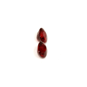 Ruby Oval Matched Pair GIA Certified Untreated 3.11  cttw.