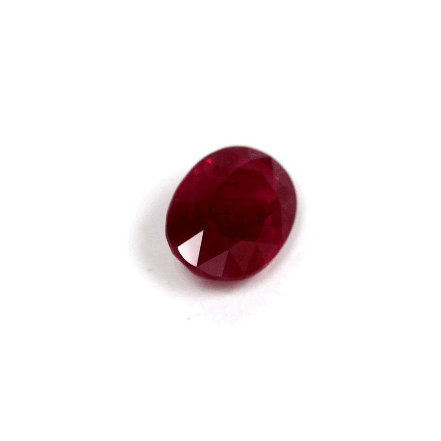 Ruby Oval GIA Certified 3.11  cts.