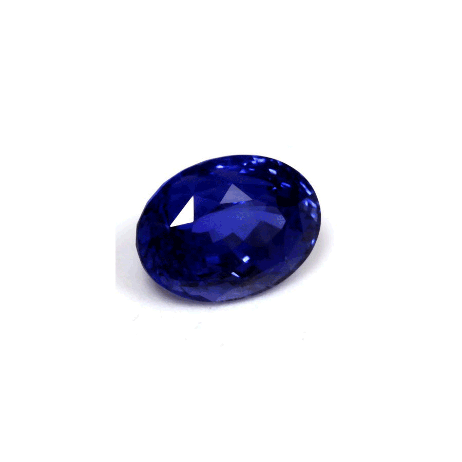 BLUE SAPPHIRE GIA  Certified Untreated 3.11 cts. Oval