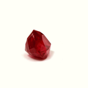 Ruby Pear GIA Certified Untreated 3.12  cts.