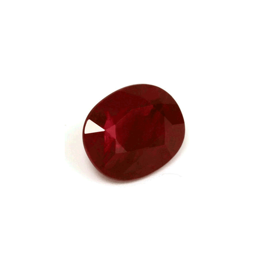 Ruby Oval GIA  Certified 3.15 cts.