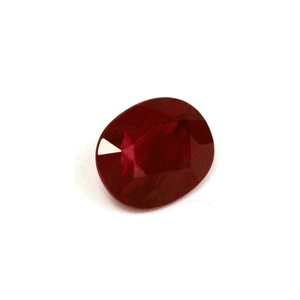 Ruby Oval GIA  Certified 3.15 cts.