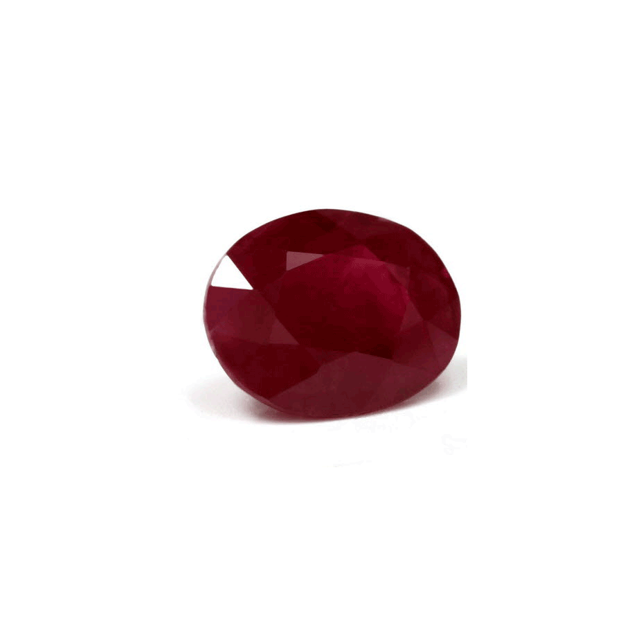 Ruby  Oval GIA Certified 3.25 cts.