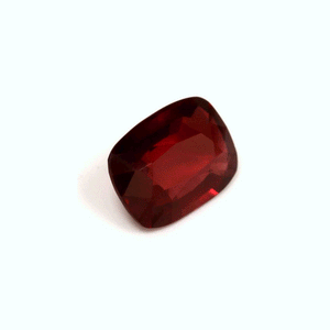 Ruby Cushion GIA Certified Untreated 3.28 cts.
